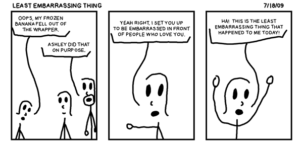 Least Embarrassing Thing