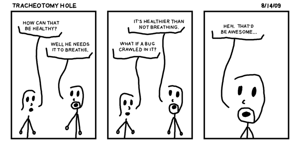 Tracheotomy Hole