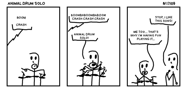Animal Drum Solo