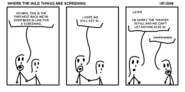 Where the Wild Things Are Screening