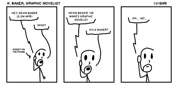 K. Baker, Graphic Novelist