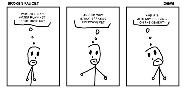 Broken Faucet