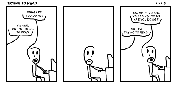 Trying to Read