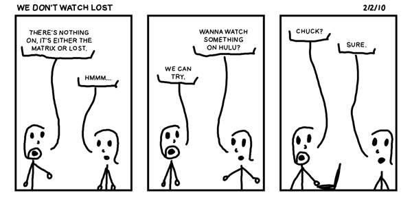 We Don't Watch Lost