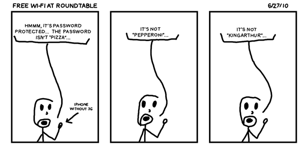 Free Wi-Fi at Roundtable