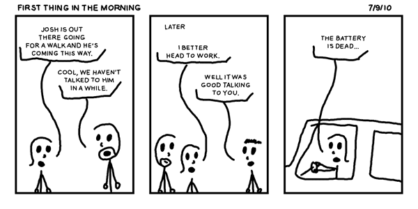 First Thing in the Morning