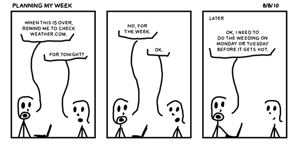 Planning My Week