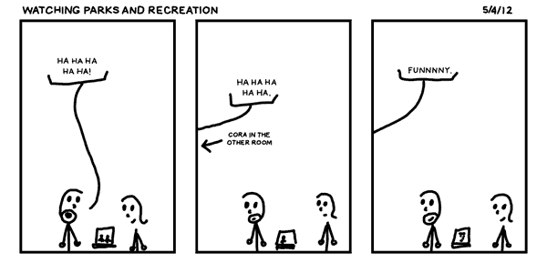 Watching Parks and Recreation