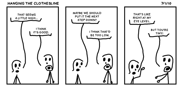 Hanging the Clothesline