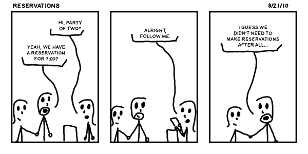 Reservations