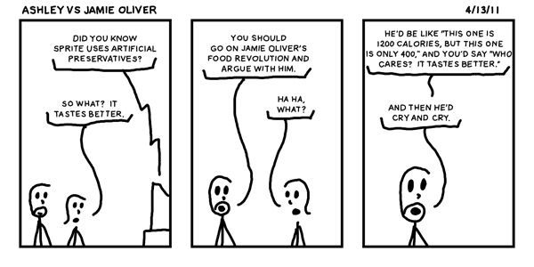 Ashley vs Jamie Oliver