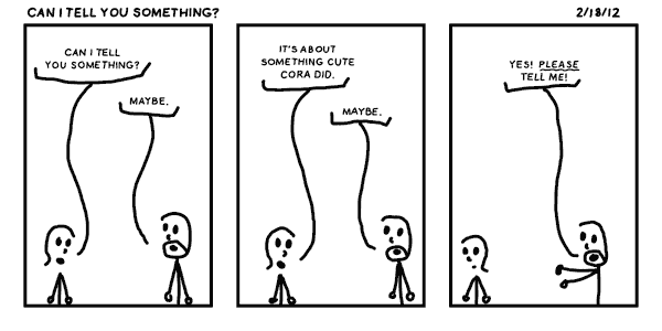 Can I Tell You Something?