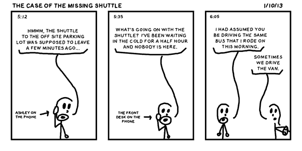 The Case of the Missing Shuttle