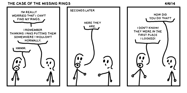 The Case of the Missing Rings
