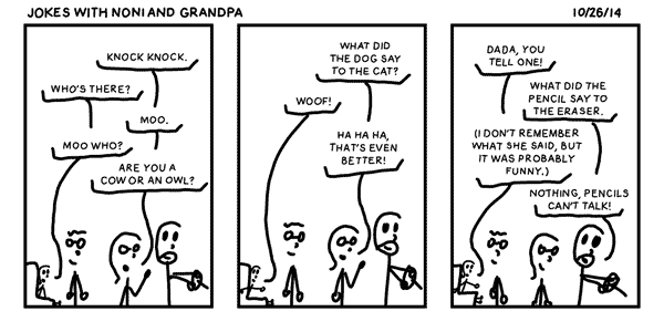 Jokes with Noni and Grandpa