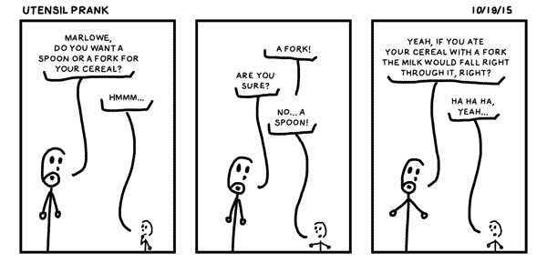 Utensil Prank