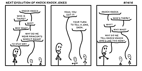 Next Evolution of Knock Knock Jokes