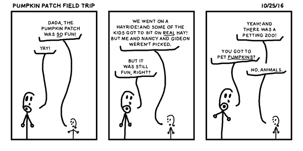 Pumpkin Patch Field Trip