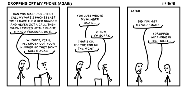 Dropping Off My Phone (Again)
