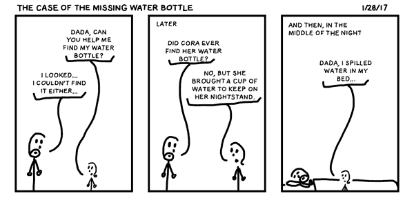 The Case of the Missing Water Bottle
