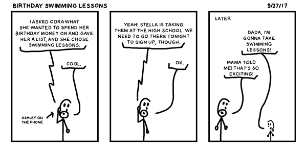 Birthday Swimming Lessons