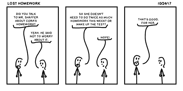 Lost Homework