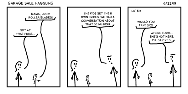 Garage Sale Haggling