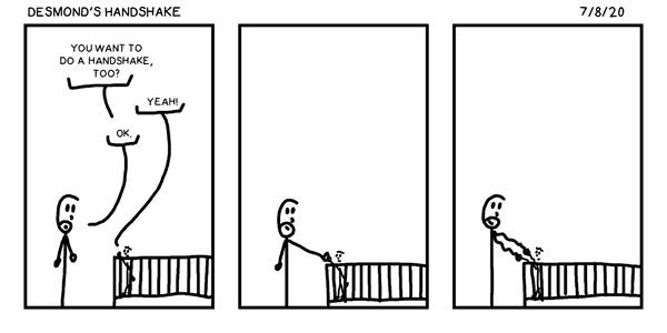 Desmond’s Handshake