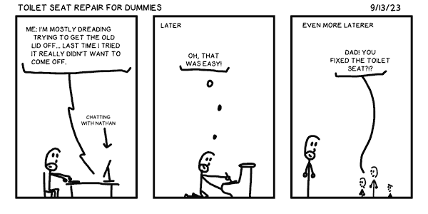 Toilet Seat Repair for Dummies