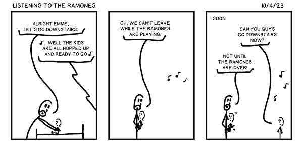 Listening to the Ramones